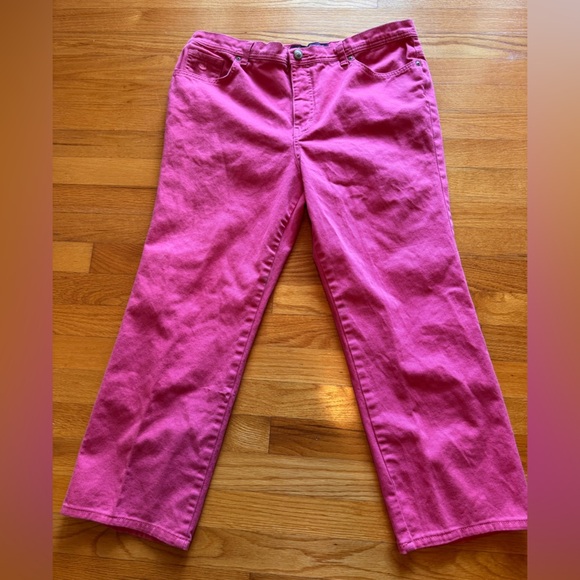 Gloria Vanderbilt Women's Pink Jeans - Picture 6 of 9